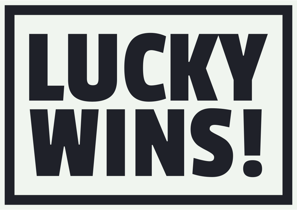 LuckyWins anmeldelse logo