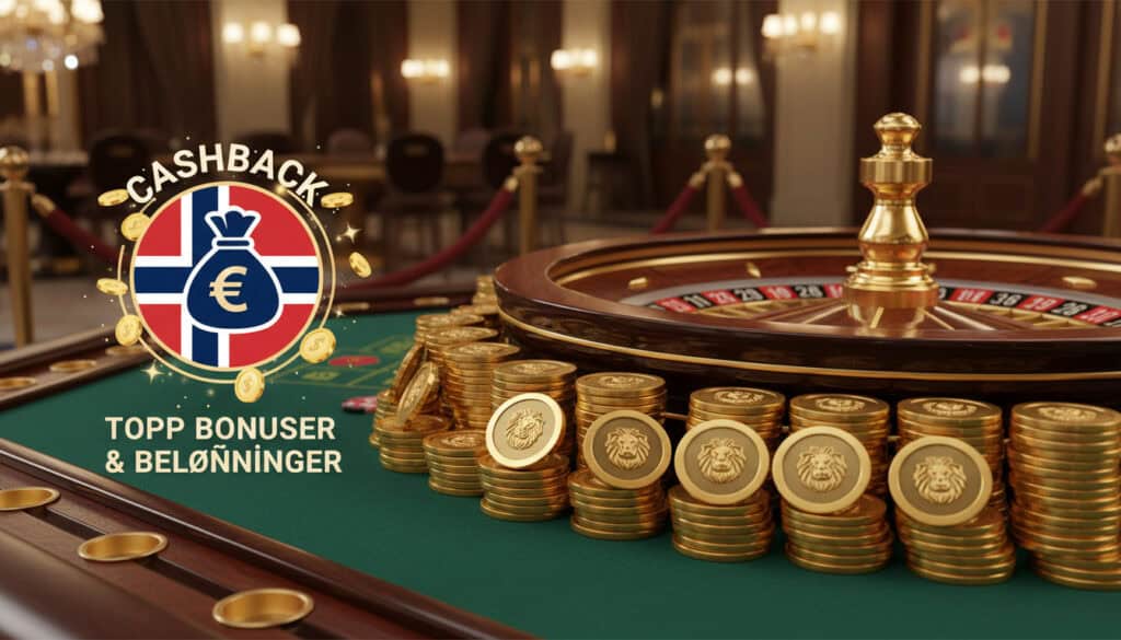 Cashback Casino Bonus – Beste Tilbud for Norske Spillere
