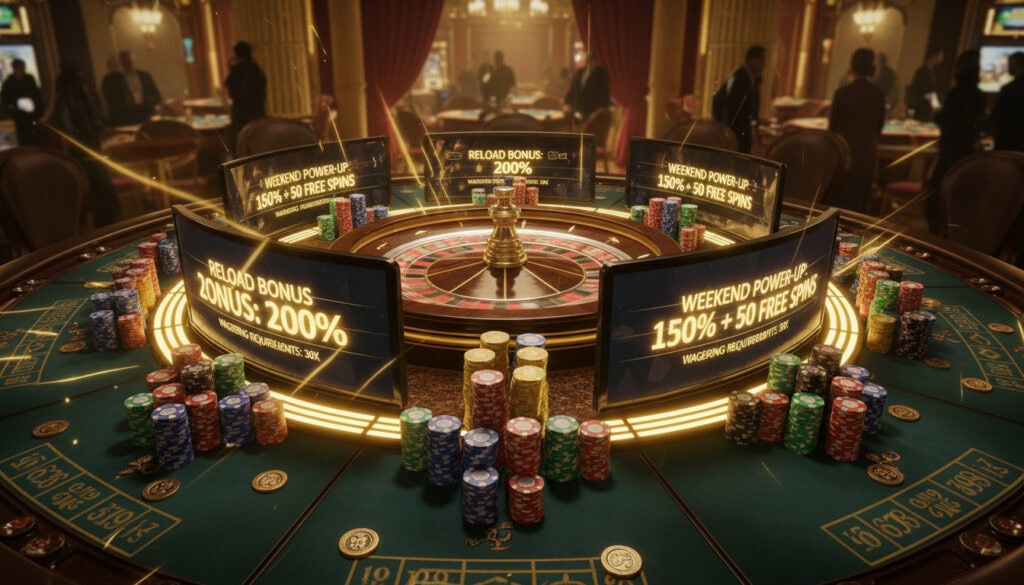 Casino Reload Bonus – Beste tilbud og wagering forklart