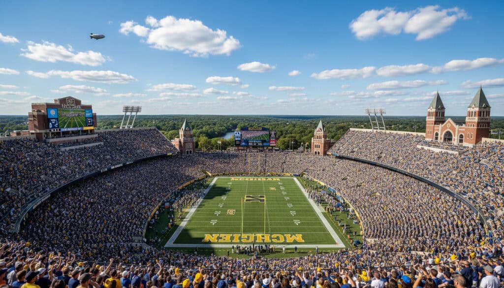 Michigan Stadium Amerikansk Fotballarena