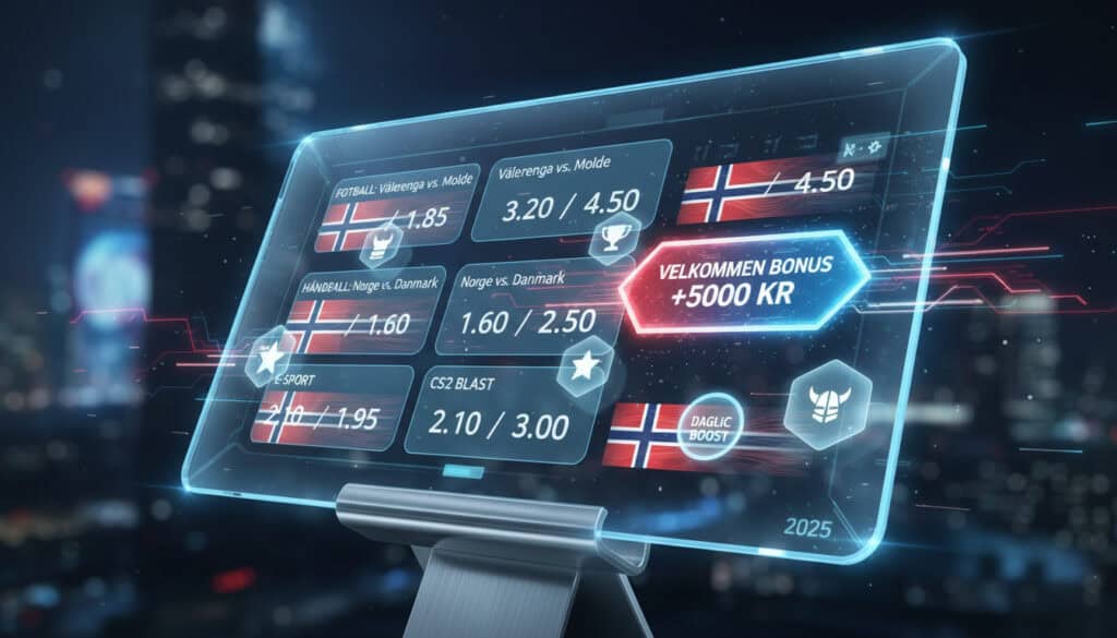 Norske Bettingsider Med Bonus 2025