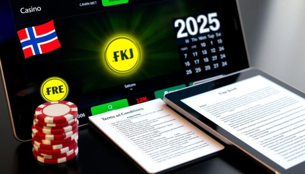 Online Casino Free Bet – Beste Norske Bonuser og Vilkår 2025